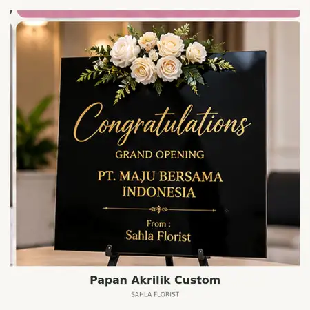 Papan Bunga Akrilik Rs Eka Hospital Cibubur